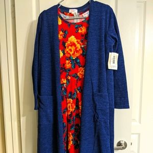 LuLaRoe Sarah and Amelia set, size M